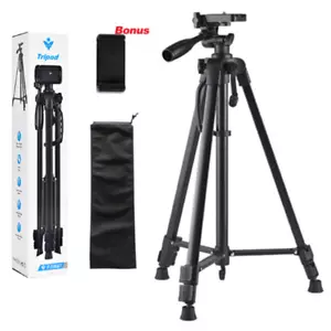 55" WEIFENG Professional Heavy Duty Aluminium Tripod & Pan Head DSLR Camera - Picture 1 of 2