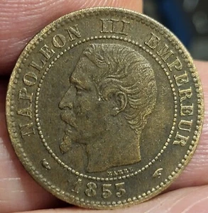 France - 20 centimes Napoléon III - Atelier A - 1853 - TTB+ - Imagen 1 de 2