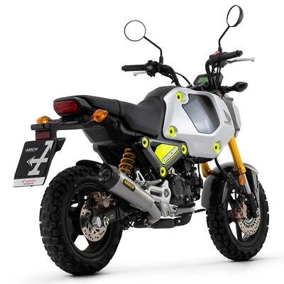 �CHAPPEMENT ARROW POUR HONDA MSX 125 GROM 2021 > 2022 X-KONE NICHROM CARBONE - Photo 1/4