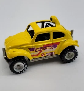 Hot Wheels Diecast Real Riders BAJA BUG Yellow GYW #5907 Near Mint with/Card - Picture 1 of 17