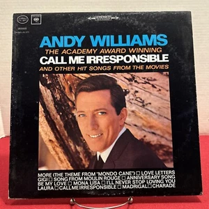 Andy Williams –Call Me Irresponsible- 1964 Columbia CS 8971 Jazz/Pop Vinyl LP EX - Picture 1 of 16
