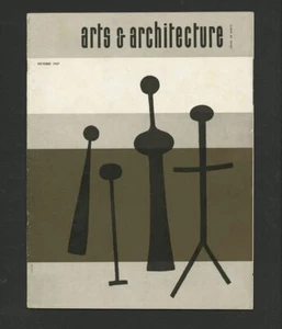 1957 Kazumi Adachi KUNST + ARCHITEKTUR Craig ELLWOOD Richard NEUTRA Esther McCoy - Bild 1 von 8