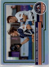 2023 Panini USA Stars and Stripes USA Baseball Red or Silver Pick From List