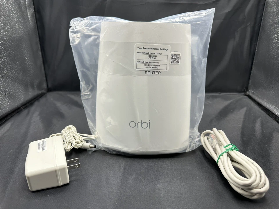 Netgear Orbi RBR40 Router AC2200 Power Supply,Network Cable Clean TESTED bundle - Image 1 of 4