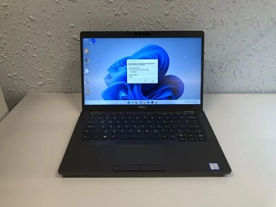 Dell Latitude 5400 14 Laptop 8th Gen Core i5 8265U 8GB 256GB NVME SSD Windows 11 - Image 1 of 4