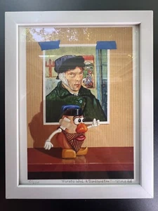 Richard Hall Lithograph Potato With A Bandaged Ear Print 2/250 Signed Framed - Picture 1 of 7