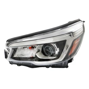Silscvtt Left Side Headlight For 2019-2020 Subaru Forester LED w/o AFS Chrome - Picture 1 of 16
