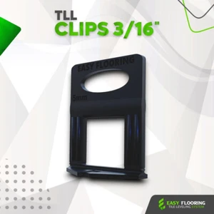 Tile Leveling Clips 3/16" (5.0mm) - 2000 pcs - Picture 1 of 7