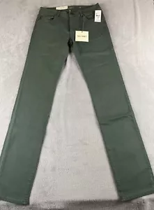 DL1961 Herren Nick Slim Straight Green Denim Jeans Gr. 30 - Bild 1 von 10
