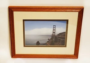 The Golden Gate Bridge in Fog - Framed Picture (11”x9”) - Picture 1 of 3