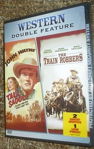 The Train Robbers/Tall in the Saddle (DVD, 2006, 2-Disc Set),NEW AND SEALED,RARE - Picture 1 of 2