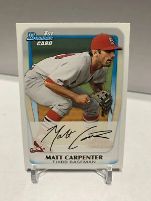 Matt Carpenter 2011 Bowman "1st Bowman" #BP66 St. Louis Cardinals - Image 1 of 2