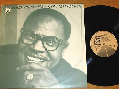 IMPORT MONO BLUES / R&B LP - IVORY JOE HUNTER - ROUTE 66 KIX-4 - "...BOOGIE" - Image 1 of 2
