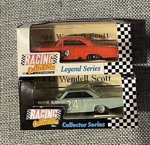 2 Car Lot Wendell Scott 1965 Ford Fastback #34 RCCA 1:64 Legend Series Collector
