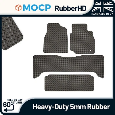 5mm Heavy-Duty Rubber Car Mats to fit Toyota Land Cruiser Amazon 1998-2008 - Image 1 of 3