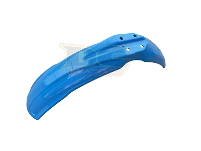 1977 78 1979 Yamaha IT 175 250 400 Front Fender Mud Guard Injection Molded Blue - Image 1 of 4