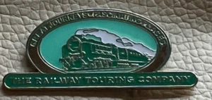 THE RAILWAY TOURING COMPANY GRANDES VIAJES LUGARES FASCINANTES Pin insignia - Imagen 1 de 4