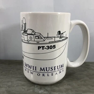 PT-305 Boat Coffee Mug Cup National WWII Museum New Orleans - Picture 1 of 6