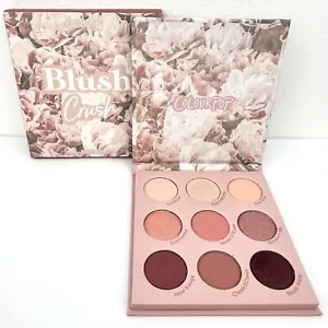 ColourPop BLUSH CRUSH Eyeshadow Palette 9 Pan Pinks & Nudes BRAND NEW IN BOX - Picture 1 of 3