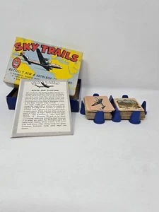 Sky Trails Russell's MFG Vintage Kartenspiel mit Anleitung Kartenetui 1951 - Bild 1 von 6