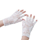 Wedding Mittens Lace Half Finger Gloves Miss Sun Protection Fingerless