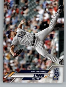2020 Topps Update #U-77 Jalen Beeks Rays
