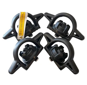 OEM Toyota Truck Bed Cargo Tie Down Cleats Part #58461-04030 / 308617A Set of 4 - Picture 1 of 6