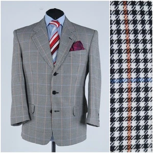 Mens Vintage Blazer 42S US Size NEW STYLE Check Multi Color Sport Coat Jacket - Picture 1 of 13