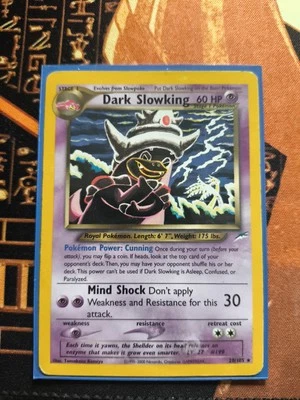 Pokémon Karte Dark Slowking 20/105 Neo Destiny Dunkles Laschoking Rare Tcg ENG - Bild 1 von 2