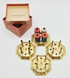 Antique 1923 Tung Foon Counters for Mah Jongg (Mahjong) - Picture 1 of 10