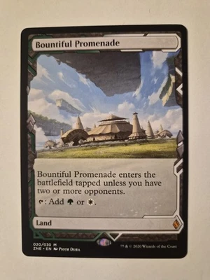 Magic The Gathering Bountiful Promenade Zendikar Expeditions MTG Mythic - Image 1 of 2