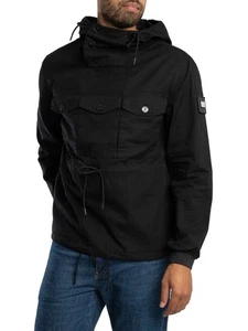 Weekend Offender Men's Kovags Pullover Zip Jacket, Black - Picture 1 of 7