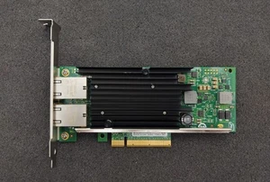 Intel X540-T2 Dual Port PCIe x8 Ethernet Network Card - FAST SHIPPING - Afbeelding 1 van 6