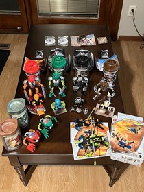 Lego Bionicle LOT, 4/6 Toa Nuva (Gen 2), 2 Bohrok, 3 Turaga, 2 Nui-Rama + Masks