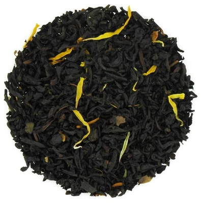 Té negro orgánico con sabor a granada y limón - hoja suelta Foto 1 de 3