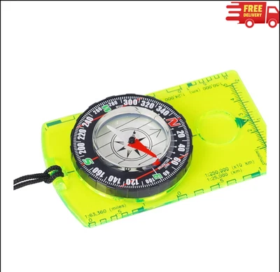 BRANDED Orienteering Compass for Hiking Survival, Hiking Backpacking Compass, Boy