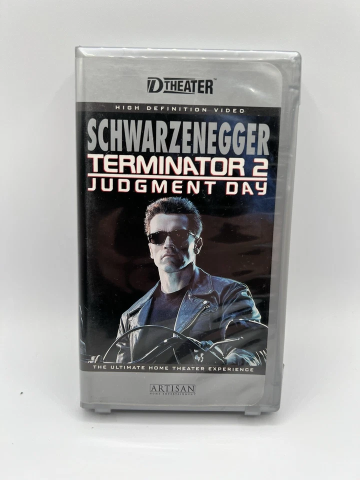 Terminator 2 Judgment Day VHS DVHS D-VHS D-Theater High Definition - Image 1 of 3
