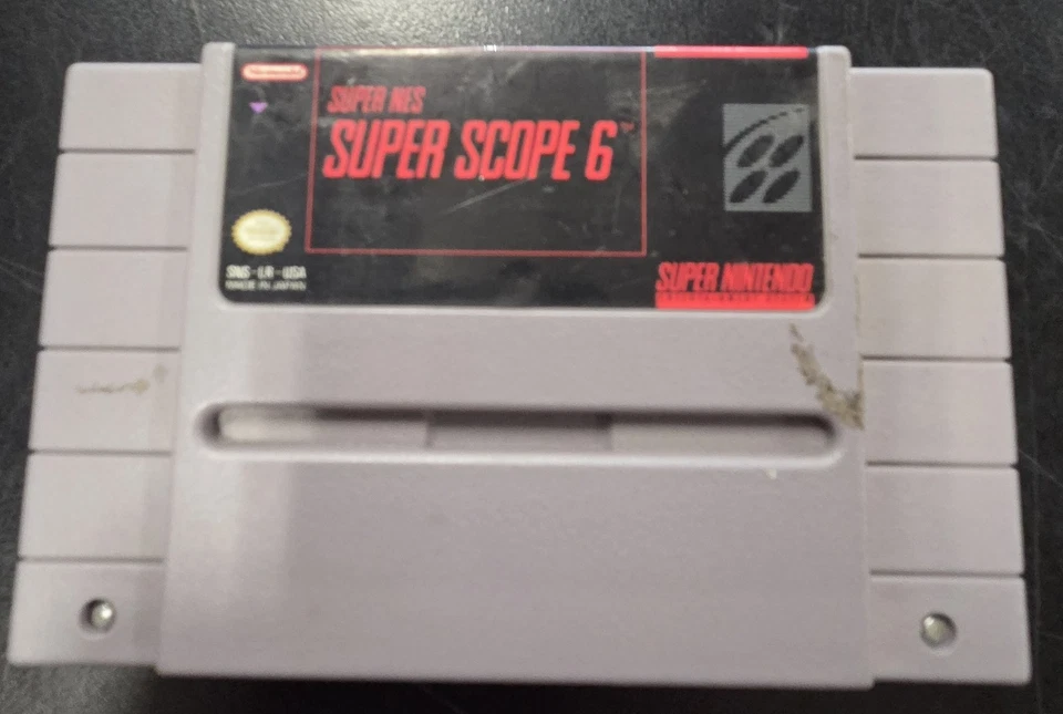 Super Scope 6 SNES Game (Super Nintendo Entertainment System, 1992) - Image 1 of 1