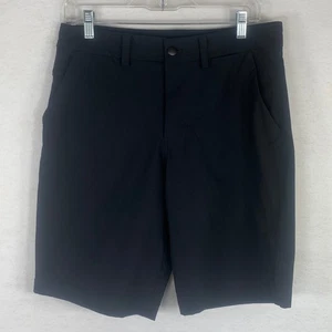 Lululemon Commission Shorts Mens black Sz 30 Activewear Chino Golf Performance - Picture 1 of 7