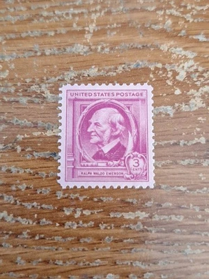 Scott  # 861  US  R W Emerson  MNH - Image 1 of 2
