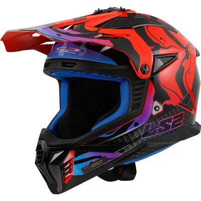 LS2 Gate II Helmet Full Face Off Road Dirt Bike Moisture Wicking DOT ECE XS-3XL - Image 1 of 4