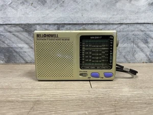 Ricevitore mondiale vintage Bell + Howell FM/MW/SW 9 bande - per ricambi come non testato A8 - Foto 1 di 5