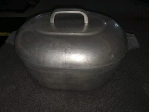 Wagner Ware Sidney-O Magnalite 4265-P 8 Qt Roaster Dutch Oven With Lid - Picture 1 of 6