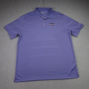 Nike Golf Polo Shirt Mens XL Dri Fit Tour Performance Raven Golf Club Sandestin - Picture 1 of 15