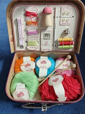 Couture Jouets D'hier Vintage Style Sewing And Knitting Kit | fancey hobby gift - Image 1 of 4