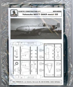 Kit insaccato 1/48 Brengun Models YOKOSUKA MXY7 OHKA MODEL 22 KAMIKAZE - Foto 1 di 3