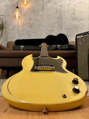 Gibson SG Junior Reissue-Special Order '65 GLAS Custom Only 6.2LB! - Image 1 of 4