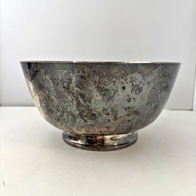 Reed Barton 詹姆斯敦 185 银盘碗大号餐饮娱乐 — 第 1/4 张图片