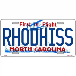 Rhodhiss North Carolina Blechschild - Bild 1 von 1