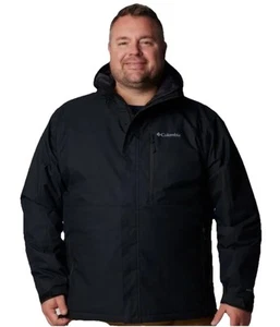 Chaqueta aislante Columbia Tipton Peak III para hombre talla grande y alta 4XL negra nueva - Imagen 1 de 9